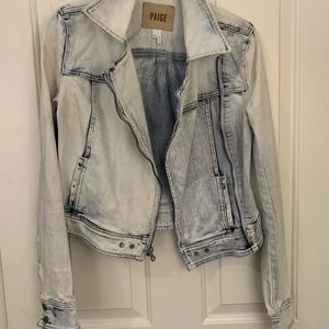 Paige XS stonewashed denim jacket
